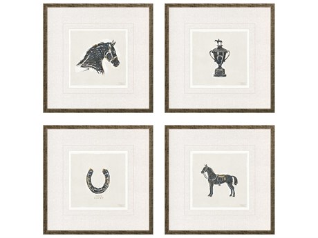 Paragon Animals Equestrian Wall Art Set of 4
