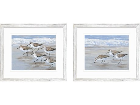 Paragon Animals Sandpipers Wall Art Set of 2