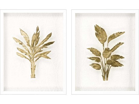 Paragon Golden Palm-I Shadow Boxes Set of 2