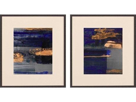 Paragon Abstract Torrent-I Wall Art Set of 2