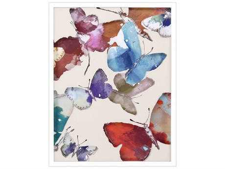 Paragon Animals Watercolor Fluttering-I Shadow Box