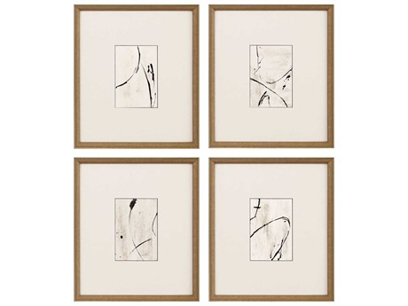 Paragon Geometrics Jete-I Wall Art Set of 4
