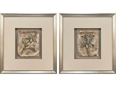 Paragon Florals Heirloom Blooms Shadow Box Set of 2