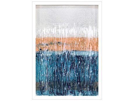 Paragon Abstract Copper Climber-II Wall Art