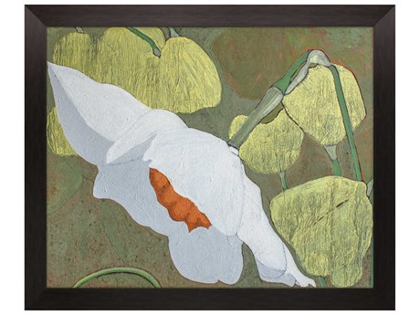 Paragon Florals Green Floral Shade Canvas Wall Art