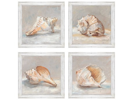 Paragon Waterside Blue Shell Study Wall Art