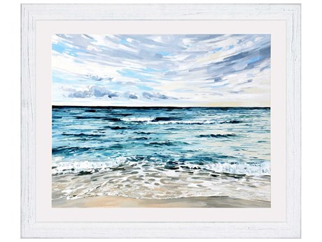 Paragon Waterside Black Whispy Clouds Wall Art