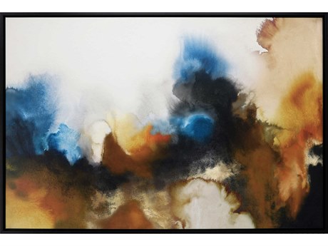 Paragon Abstract Beige Shimmer Wall Art