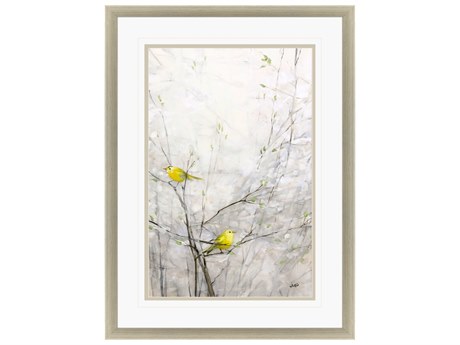 Paragon Animals Orange Birds in Trees-I Wall Art