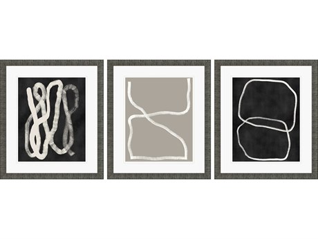 Paragon Naive Lines-II Wall Art Set of 3