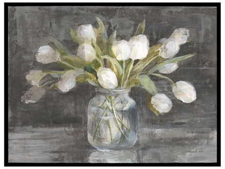 Paragon April Tulips Canvas Wall Art
