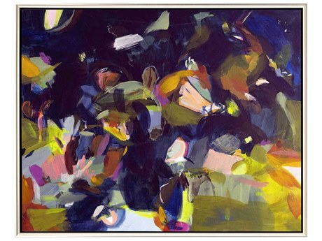 Paragon Abstract Last Bus Home Canvas Wall Art
