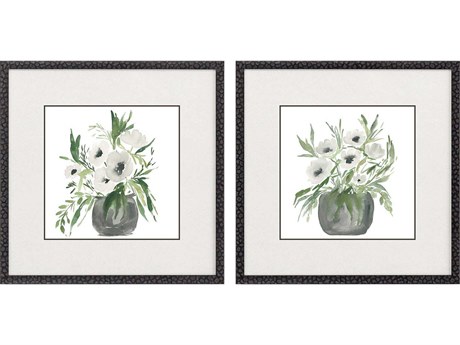 Paragon Florals Anemone Wall Art Set of 2