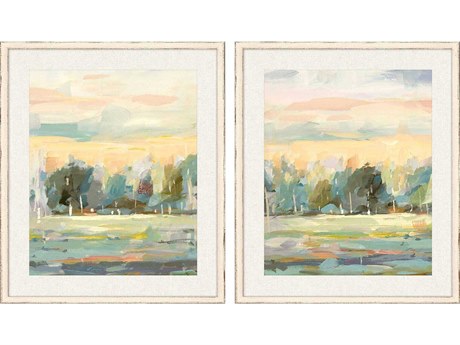 Paragon Landscapes Forest Glow Wall Art Set of 2