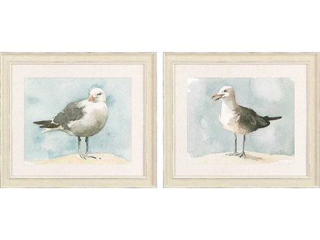 Paragon Animals Simple Seagulls Wall Art Set of 2