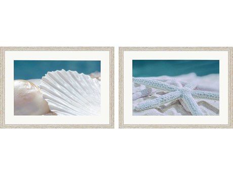 Paragon Naturals Blue Dune-II Wall Art Set of 2
