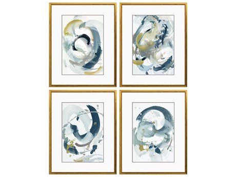 Paragon Abstract Centered on You Wall Art Set of 4