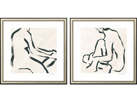 Paragon Line Study-I Wall Art Set of 2