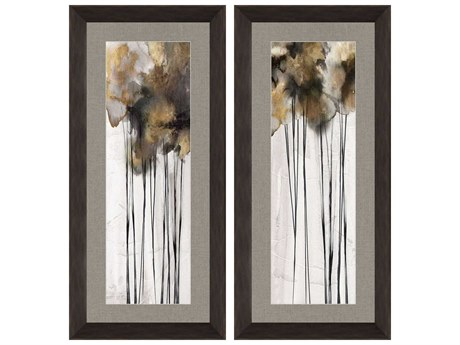 Paragon Inky Trees Wall Art Set of 2