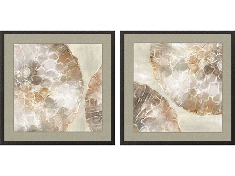 Paragon Golden Medallions Wall Art Set of 2