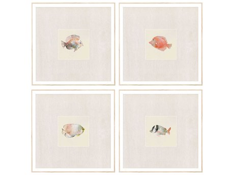 Paragon Coastal Medley Wall Art Set of 4