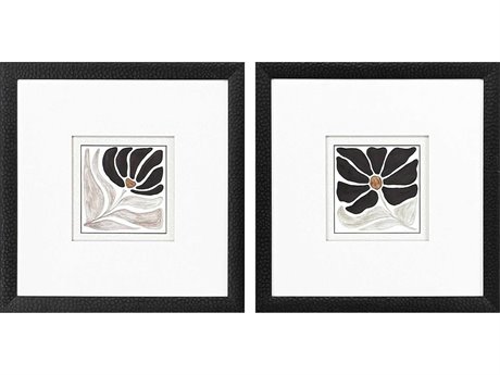 Paragon Florals Modern Petals Wall Art Set of 2