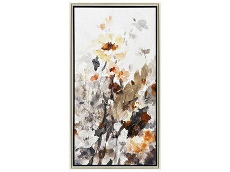 Paragon Florals October Garden-I Canvas Wall Art