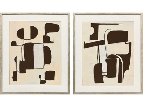 Paragon Abstract Enigma Wall Art Set of 2