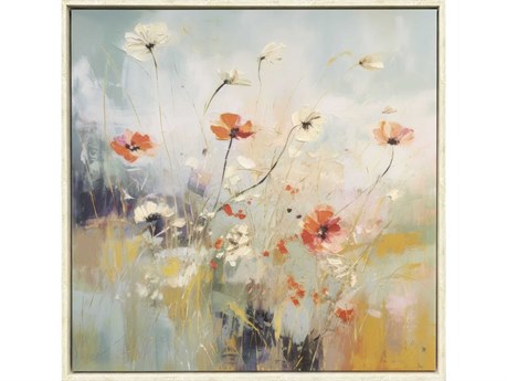 Paragon Florals Blooms In the Meadow-II Canvas Wall Art
