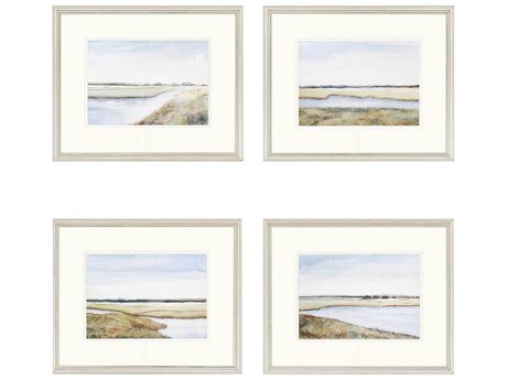 Paragon Waterside Marshes Wall Art Set of 4