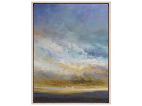 Paragon Waterside Coastal Clouds-I Canvas Wall Art