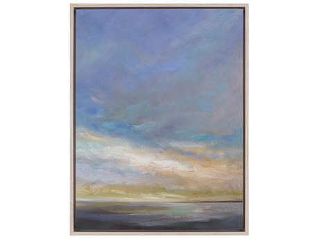 Paragon Waterside Coastal Clouds-III Canvas Wall Art