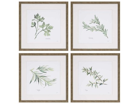 Paragon Culinary Herbs Wall Art Set of 4