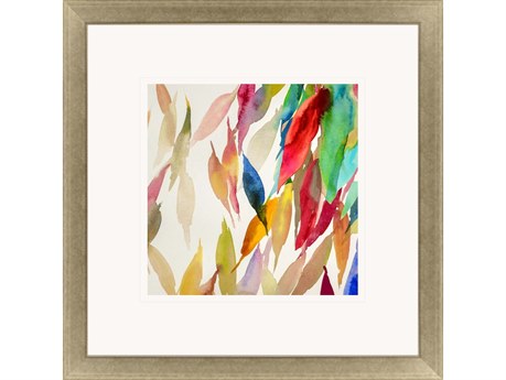 Paragon Geometrics Fallen Colorful Leaves-II Wall Art