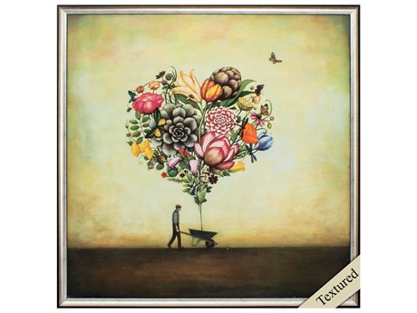 Paragon Florals Big Heart Botany Wall Art