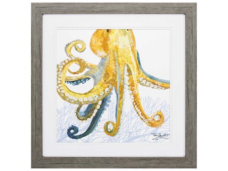 Paragon Waterside Sea Creature Octopus Wall Art