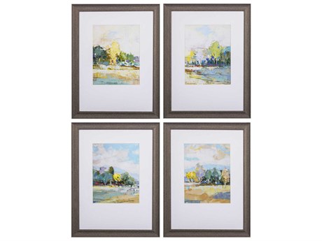 Paragon Landscapes Forest Expanse Wall Art Set of 4