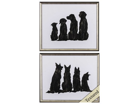 Paragon Animals Line Up Wall Art Set of 2