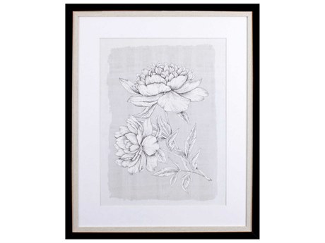 Paragon Florals Botanical Linen-I Wall Art