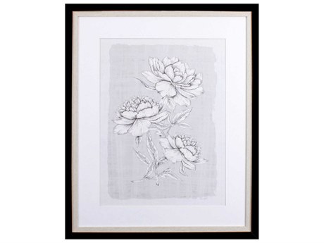 Paragon Florals Botanical Linen-II Wall Art