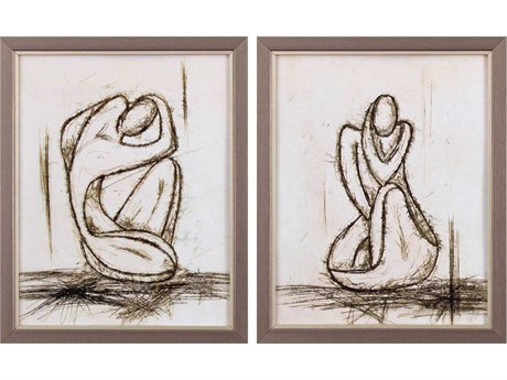 Paragon Abstract Enlightenment Wall Art Set of 2