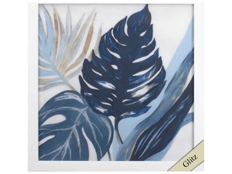 Paragon Waterside Blue Palms-I Wall Art