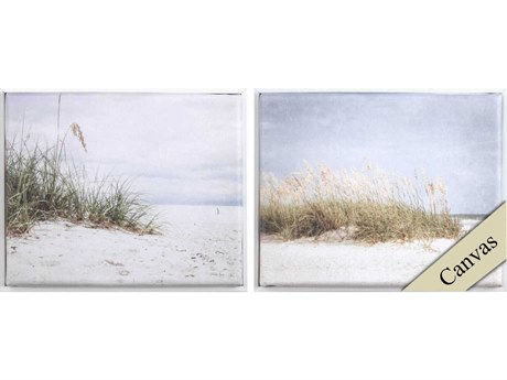 Paragon Waterside Ocean Breeze B Canvas Wall Art Set of 2