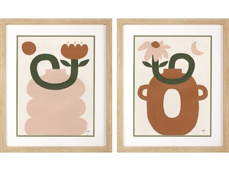 Paragon Florals Floral Joy Wall Art Set of 2