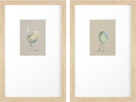 Paragon Animals Sweet Chickadee Wall Art Set of 2