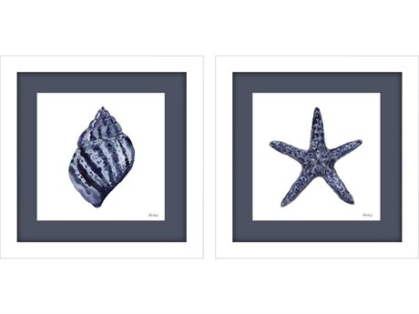 Paragon Waterside In the Blue Too Wall Art Set of 2