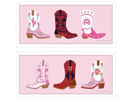 Paragon Juvenile Cowgirly Wall Art Set of 2