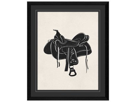 Paragon Juvenile Cowboy Saddle Wall Art
