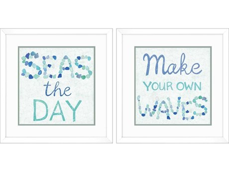 Paragon Coastal Inspire Wall Art Set of 2