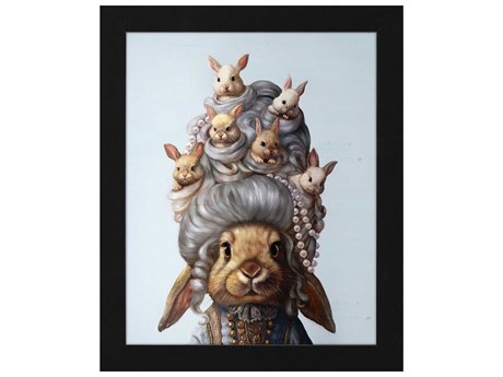 Paragon Full Head of Hares Wall Art